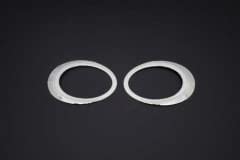 Renault Megane 3 Krom Sis Farı Çerçevesi 2 Parça 2010-2012 Arası