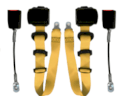 Emniyet Kemeri Otomatik 3 Nokta Kollu Ön Sarı Takım