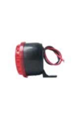Geri Vites Sireni Kornası Yüksek Ses 12v Kırmızı Reflektör Camlı Işıklı