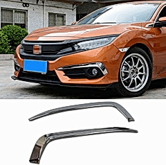 Honda Civic Uyumlu 2016 Sonrası Sis Lambası Kaplama Krom Parça