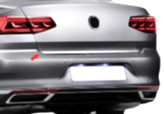 Volkswagen Uyumlu Passat SD B8,5 2019- Bagaj Alt Çıtası Paslanmaz Çelik