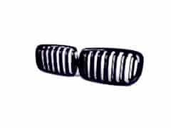 Bmw X5-X6 Uyumlu F15 (2015-2018) M Böbrek (Çift Çizgi Panjur) Piano Black