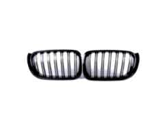 Bmw X3 Uyumlu Serisi (F25) 2014-2018 M Böbrek (Çift Çizgi Panjur) Piano Black