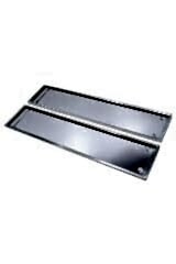 Oto Plakalık Sac Metal Krom Nikelaj Kaplama 1 Takım 2 Adet