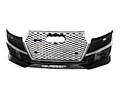 Q7 2015-2018 Uyumlu İçin Rsq7 Ön Tampon & Panjur Set Parça