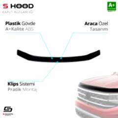 S-Dizayn Volkswagen Uyumlu Passat B8 ABS Plastik Kaput Rüzgarlığı 2015 Üzeri A+Kalite Parça