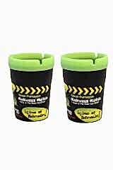 Gece Parlayan Fosforlu Kokusuz Küllük 2 Adet