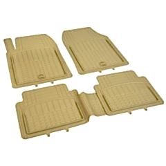 Peugeot 206 Uyumlu Uyumlu Universal Pufi Race Paspas Bej Renk Parça