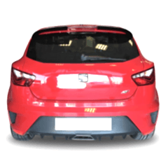 Seat İbiza Uyumlu 2 Kapı (2008-2016) Spoiler (Plastik)