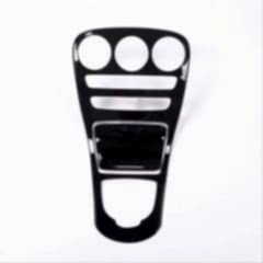 Mercedes W205 Uyumlu Orta Konsol Kaplama - Piano Black