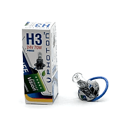 H3 24V Uyumlu 70W Standart Halojen