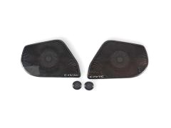 Honda Civic Uyumlu Fc5 Hoparlör Kaplama - Titanyum Siyah