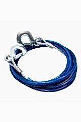 Oto Çekme Halatı Kancalı 7 Ton Izoleli Çelik Malzeme