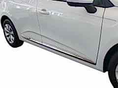 Renault Clio 5 Yan Kapı Çıtası 4 Prç Krom 2019 ve Sonrası