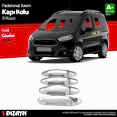 Ford Courier Uyumlu Krom Kapı Kolu 4 Kapı 2014 Üzeri Parça