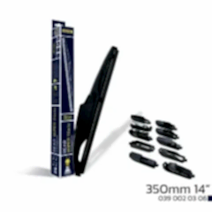 NIKEN 350mm 14\'\' 10 APARATLI ARKA SİLECEK SÜPÜRGESİ