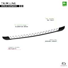 S-Dizayn Fiat Doblo 3 TrimLine Gri Arka Koruma 2023 Üzeri